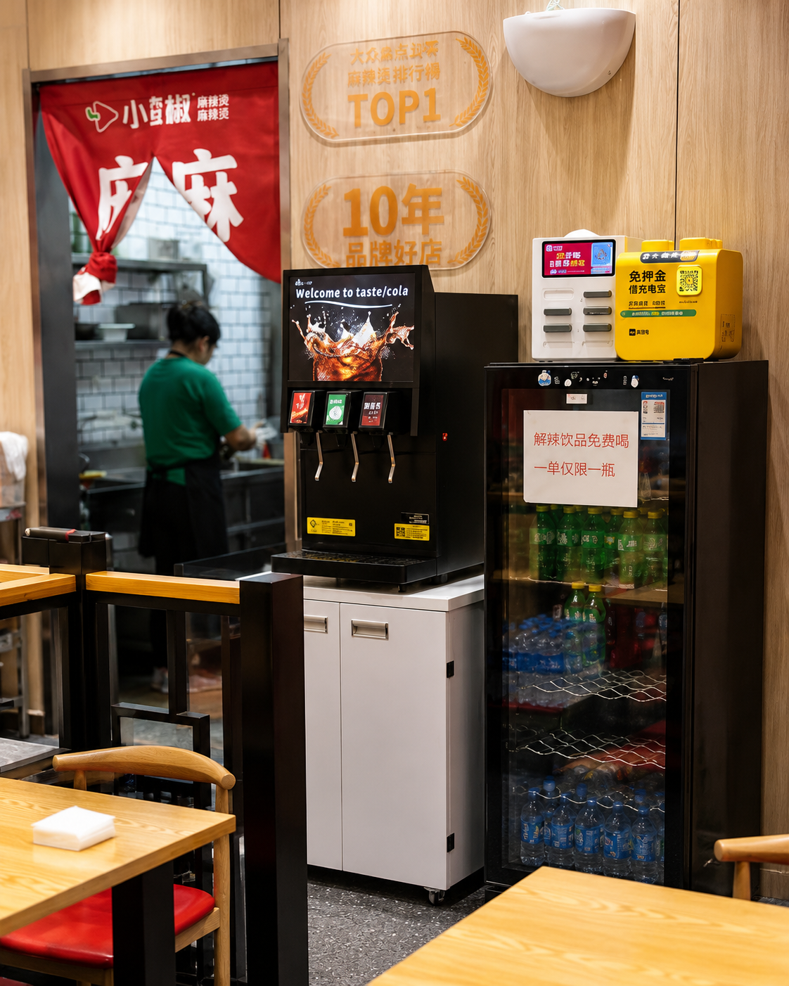 Yuanyin Case Study: Selection and Installation Record of Post-Mix Cola Machine for Xiaomanjiao Spicy Hot Pot 2