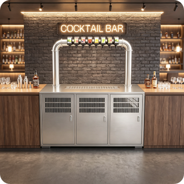 Large‑scale Cocktail Workstation