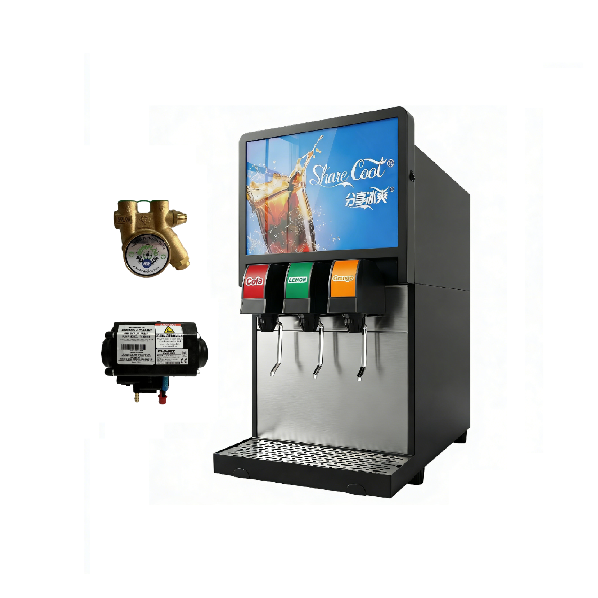 Sharecool Post-mix Dispenser Serials S4-3F